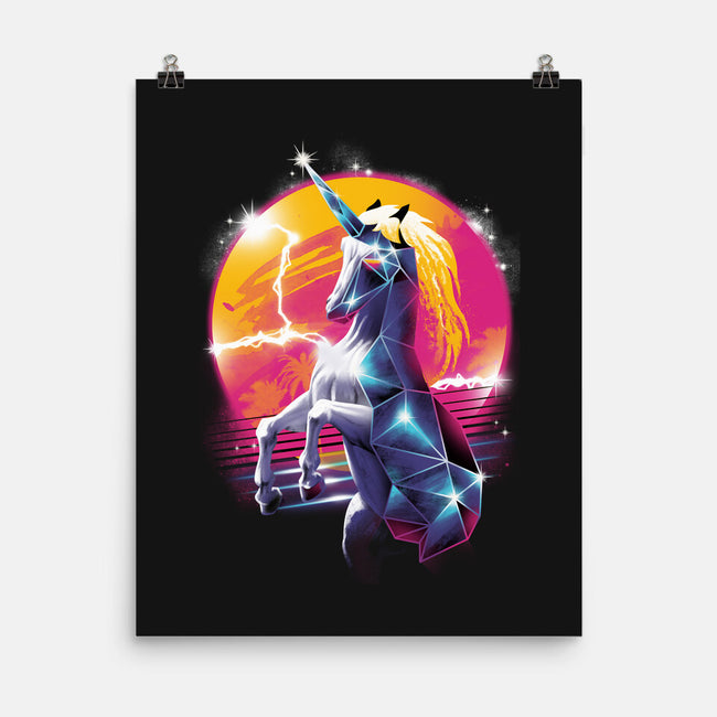 Rad Unicorn-none matte poster-vp021