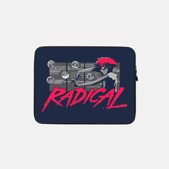 Radical Edward-none zippered laptop sleeve-adho1982