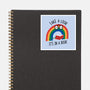 Rainbow Reader-none glossy sticker-wearviral