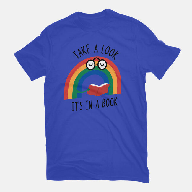Rainbow Reader-mens basic tee-wearviral