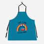 Rainbow Reader-unisex kitchen apron-wearviral