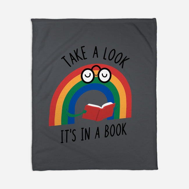 Rainbow Reader-none fleece blanket-wearviral