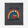 Rainbow Reader-none fleece blanket-wearviral