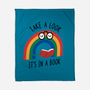 Rainbow Reader-none fleece blanket-wearviral