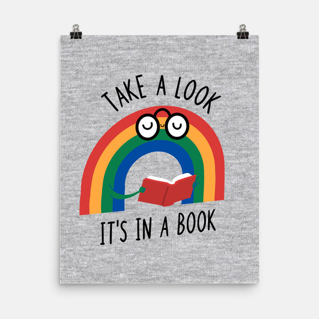 Rainbow Reader-none matte poster-wearviral