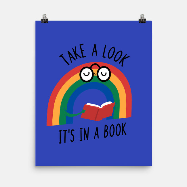 Rainbow Reader-none matte poster-wearviral