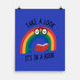 Rainbow Reader-none matte poster-wearviral