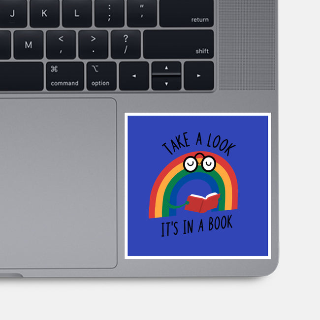 Rainbow Reader-none glossy sticker-wearviral