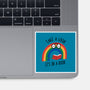 Rainbow Reader-none glossy sticker-wearviral
