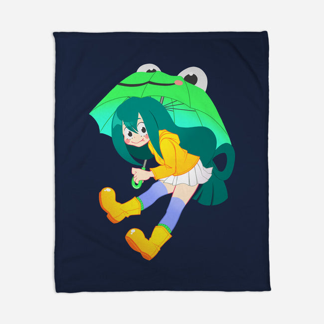 Rainy Season Hero-none fleece blanket-Nerdy Mandy
