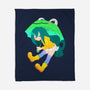 Rainy Season Hero-none fleece blanket-Nerdy Mandy