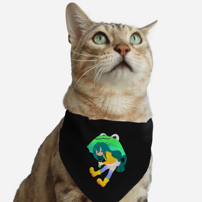 Rainy Season Hero-cat adjustable pet collar-Nerdy Mandy