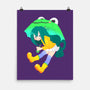 Rainy Season Hero-none matte poster-Nerdy Mandy