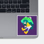 Rainy Season Hero-none glossy sticker-Nerdy Mandy