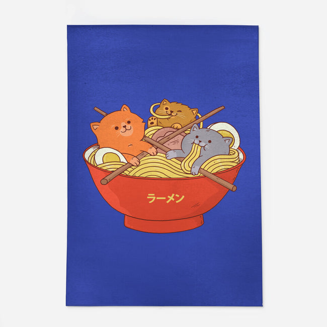 Ramen and Cats-none indoor rug-ppmid