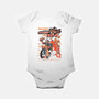 Ramen Rider-baby basic onesie-ilustrata