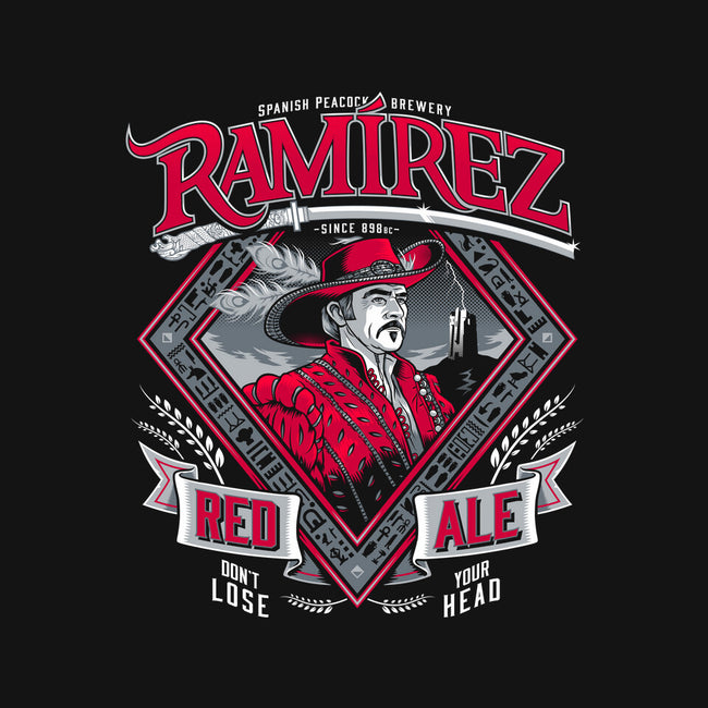 Ramirez Red Ale-none polyester shower curtain-Nemons