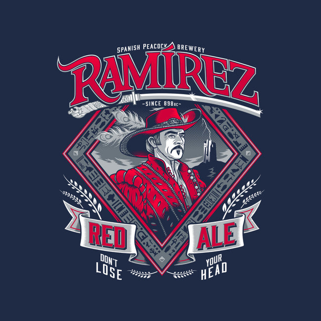 Ramirez Red Ale-none polyester shower curtain-Nemons