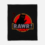 RAWR-none fleece blanket-Crumblin' Cookie