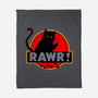 RAWR-none fleece blanket-Crumblin' Cookie