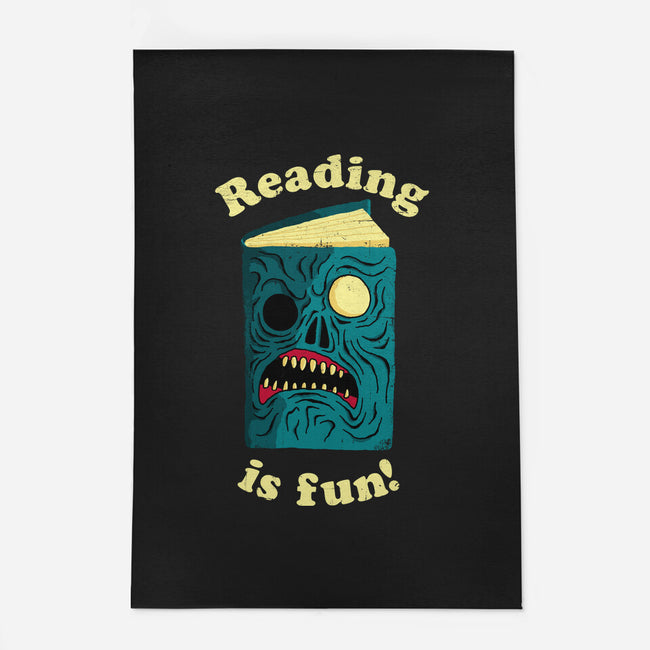 Reading is Fun-none indoor rug-DinoMike