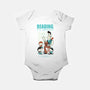 Reading is Groovy-baby basic onesie-Dave Perillo