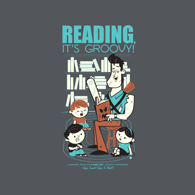 Reading is Groovy-none beach towel-Dave Perillo