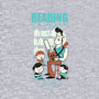 Reading is Groovy-cat basic pet tank-Dave Perillo