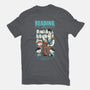 Reading is Groovy-mens basic tee-Dave Perillo