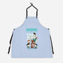 Reading is Groovy-unisex kitchen apron-Dave Perillo