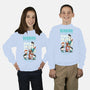 Reading is Groovy-youth crew neck sweatshirt-Dave Perillo
