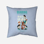 Reading is Groovy-none removable cover w insert throw pillow-Dave Perillo