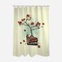 Re-Bound-none polyester shower curtain-jun087