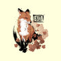 Red Fox-none fleece blanket-xMorfina
