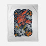 Red Mecha Ink-none fleece blanket-Snapnfit