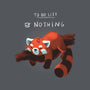 Red Panda Day-none fleece blanket-BlancaVidal