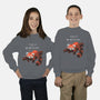 Red Panda Day-youth crew neck sweatshirt-BlancaVidal