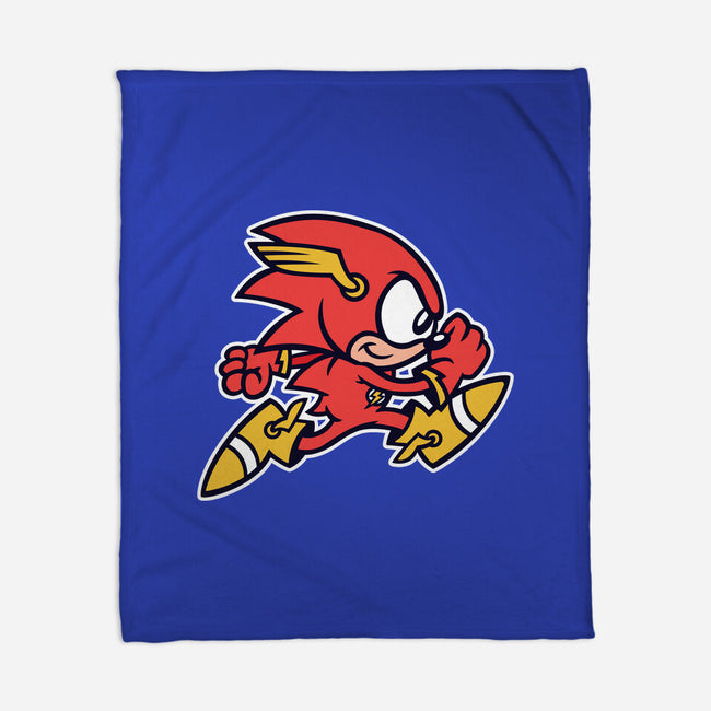 Red Streak-none fleece blanket-WanderingBert