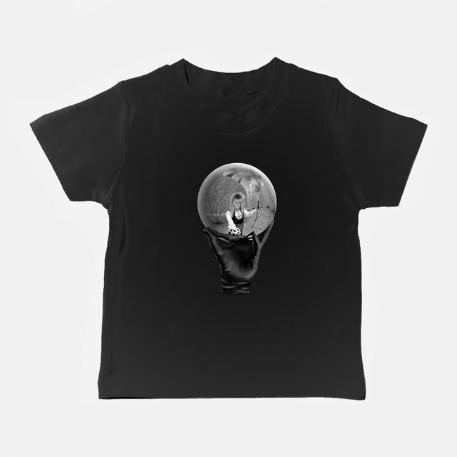 Reflecting Crystal Sphere-baby basic tee-Kat_Haynes