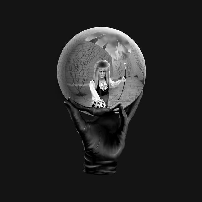 Reflecting Crystal Sphere-none glossy sticker-Kat_Haynes
