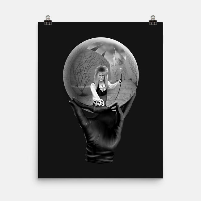 Reflecting Crystal Sphere-none matte poster-Kat_Haynes