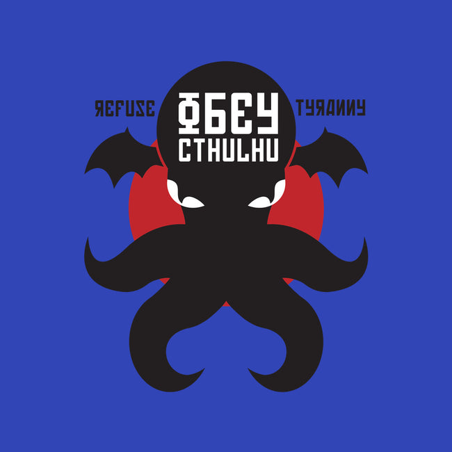 Refuse Tyranny, Obey Cthulhu-baby basic tee-Retro Review