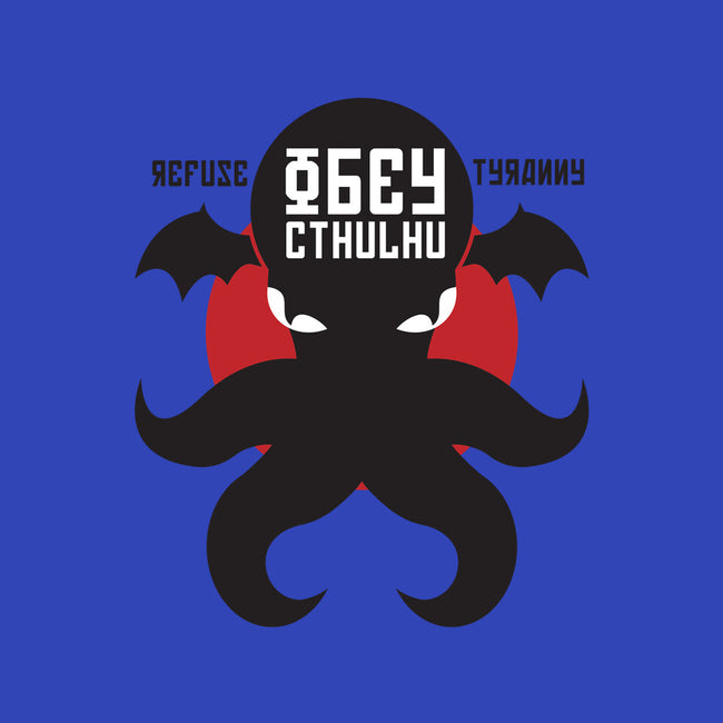 Refuse Tyranny, Obey Cthulhu-unisex basic tee-Retro Review