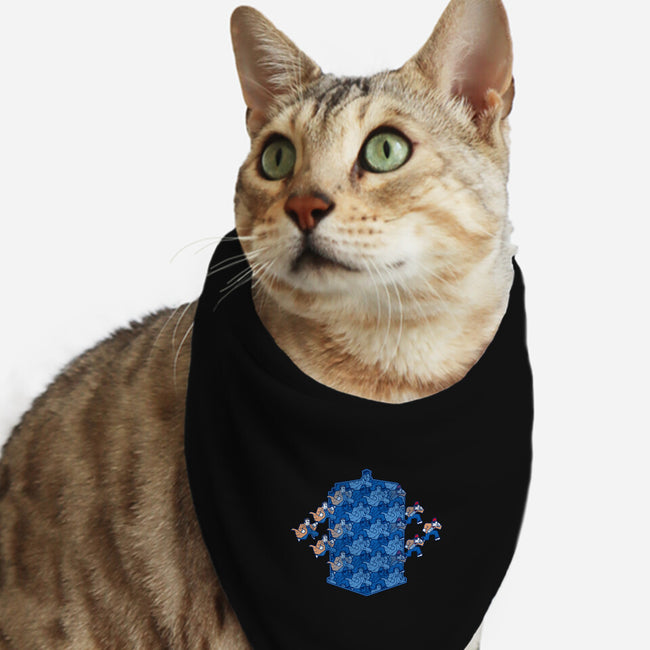 Regeneration Tessellation-cat bandana pet collar-Obvian