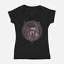 Remember, Remember-womens v-neck tee-LithiumL