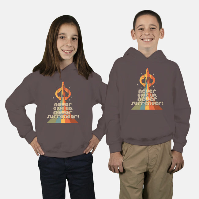 Retro Quest-youth pullover sweatshirt-DeepFriedArt