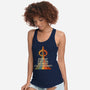 Retro Quest-womens racerback tank-DeepFriedArt