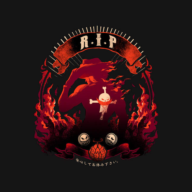 RIP-none stretched canvas-yumie