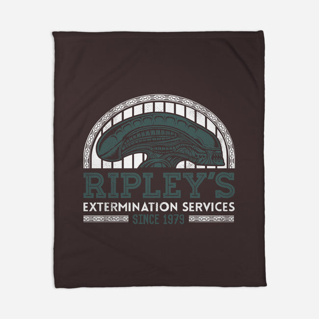 Ripley's Extermination Services-none fleece blanket-Nemons