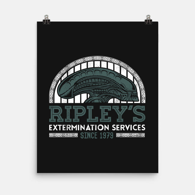 Ripley's Extermination Services-none matte poster-Nemons